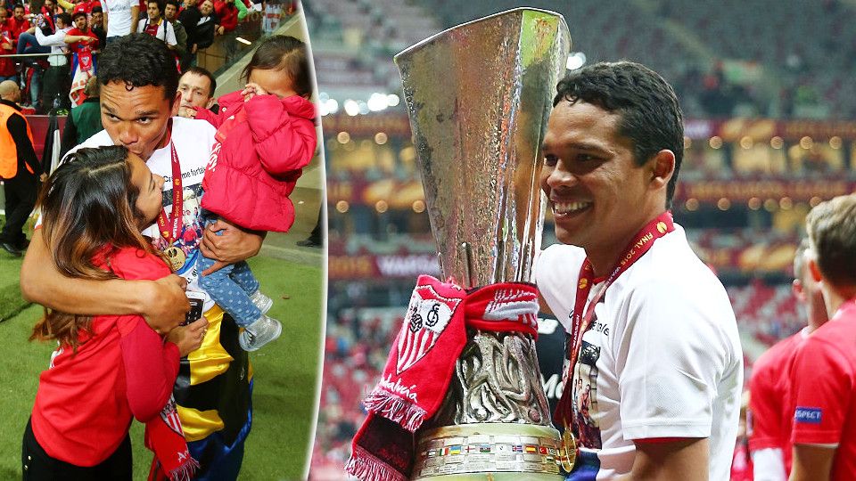 Carlos Bacca (Sevilla) Copyright: &copy; INDOSPORT/GETTY IMAGES